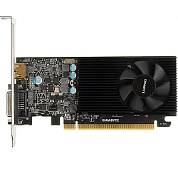 Видеокарта GIGABYTE nVidia GeForce GT 1030 , GV-N1030D5-2GL, 2ГБ, GDDR5, Ret