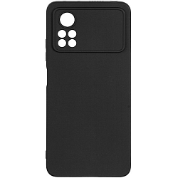 Силиконовый чехол ISA для Xiaomi Poco X4 Pro (5G) TPU матовый черный