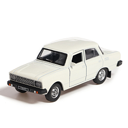 Машина металлическая «Москвич — 2140sl», инерция, 12,5 см, белый 10402899