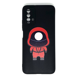 Силиконовый чехол SQUID GAME 2 для Xiaomi Redmi 9T (003)