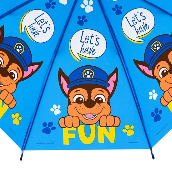 Зонт детский, Paw Patrol, 8 спиц d=86 см   7815615