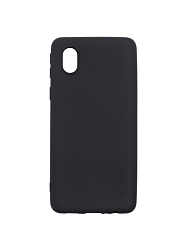 Задняя накладка ZIBELINO Soft Matte для Samsung Galaxy A01 Core/M01 Core черный