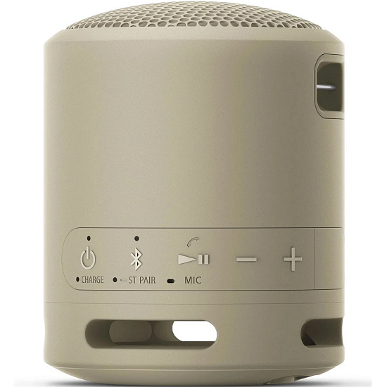 Колонка портативная SONY SRS-XB13 бежевая