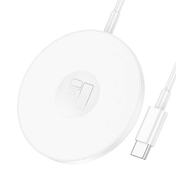Беспроводное ЗУ HOCO CW50 Fast, Magsafe 3-in-1 charger, белый