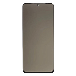 Противоударное стекло 3D NONAME для Xiaomi Redmi Poco X3 Pro анти-шпион, черное