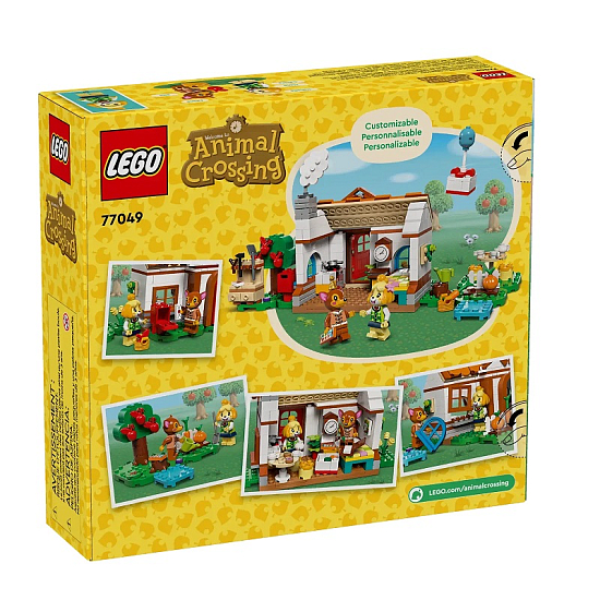 Конструктор LEGO Animal Crossing 77049 Посещение дома Изабель