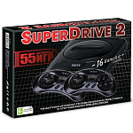 Приставка 16-bit Super Drive 2 Classic (55 встр. игр) Black