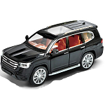 Джип металлический «Люкс», 1:24 инерция,  черный 9483705