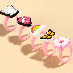 Набор колец "Для маленькой принцессы" 5 шт,3,8х12см    9762377