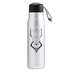 Термос "Мастер К. Кролик", 600 мл, сохраняет тепло 10 ч, 26 х 7 см   7064351