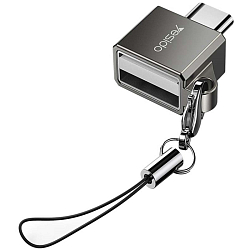 Переходник OTG YESIDO GS08 Type-C чёрный