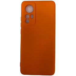 Задняя накладка SILICONE COVER для Xiaomi 12T 5G  №20 Оранжевый