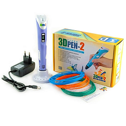 Ручка 3D PEN-2 фиолетовая