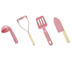 Кухонный набор «Маленькая принцесса», цвет нежно-розовый