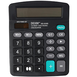 Калькулятор настольный, 12 - разрядный KK-838B, 145 х 183 х 43 мм 588174