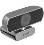 Веб-камера UGREEN CM825 (75330) серебристо-серый