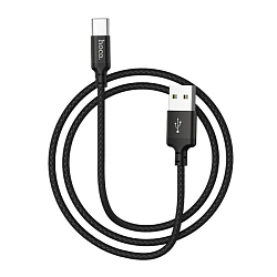Кабель USB Type-C 1.0м HOCO X14 чёрный
