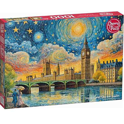 Пазл 1000 "Звездное небо над Лондоном" Cherry Pazzl ,Польша