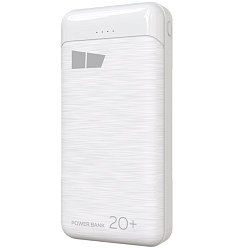 Внешний АКБ MORE CHOICE PB33-20 (20000mAh) White