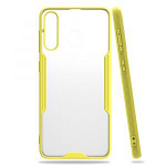 Силиконовый чехол BUBBLE для Samsung Galaxy A11 (2020) жёлтый