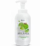 Жидкое мыло-пенка GRASS Milana сливочно-фисташковое мороженое" (флакон 500 мл) 125421