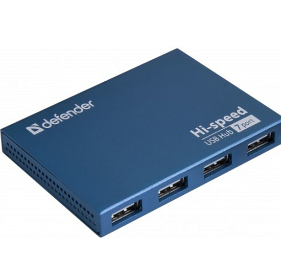 USB-Хаб DEFENDER SEPTIMA SLIM, 7 портов