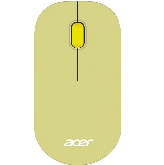 Мышь БП ACER OMR205 зеленый/желтый