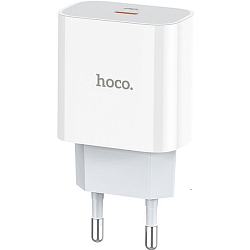 Сетевое ЗУ 1Type-C 3.1A HOCO C76A Pro белое