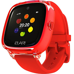 Умные часы ELARI KidPhone 4 Fresh (красные)