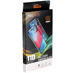 Противоударное стекло 11D FAISON для SAMSUNG Galaxy A10E, черное, полный клей