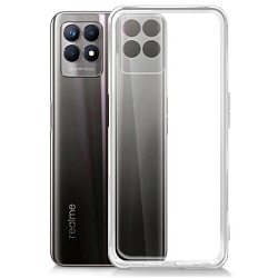 Задняя накладка ZIBELINO Ultra Thin Case для Realme 8i (прозрачный)