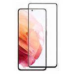 Противоударное стекло 5D ZIBELINO для Samsung Galaxy S21 (6.2") черное