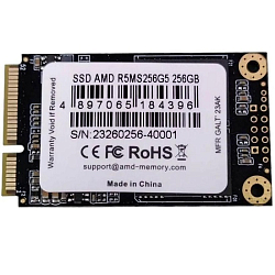 Накопитель SSD M.2 256Gb AMD Radeon mSATA 3D NAND Retail R5MS256G5