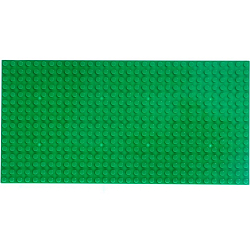 Пластина-перекрытие для конструктора, 25,5 × 12,5 см, цвет зелёный 7519705