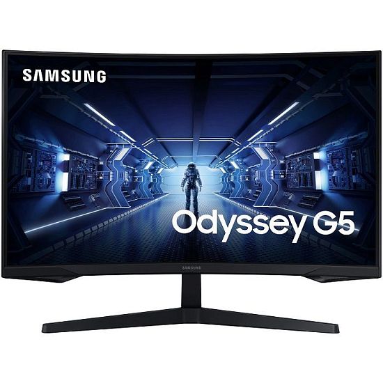 Монитор игровой 32" Samsung Odyssey G5 C32G55TQBI (QHD 144Гц.), черный