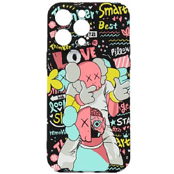 Силиконовый чехол LUXO для iPhone X ( № S4 KAWS )