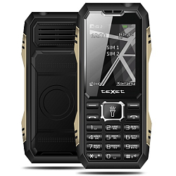 Телефон TEXET TM-D424 черный