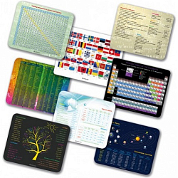 Коврик DEFENDER School (240x190x0,4 мм)