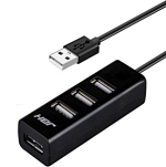 USB-Хаб JBH H-03, 4порта, черный, арт. 974640