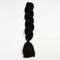 Канекалон ZUMBA 60 см, 100 гр, цвет чёрный