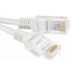 Патч-корд  0.5м ГАРНИЗОН PC-UTP-5e-0.5-G кат.5e, литой, многожильный (серый)