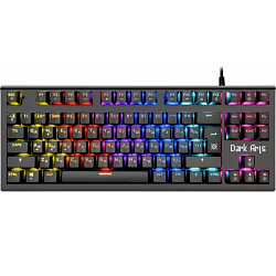 Клавиатура DEFENDER Dark Arts, GK-375, чёрный