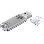 USB 256Gb Smart Buy V-Cut серебро, USB 3.0