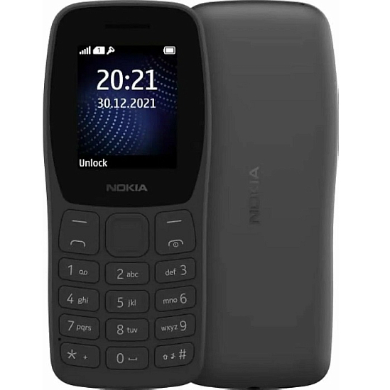 Телефон NOKIA 105 DS TA-1459 темно-серый