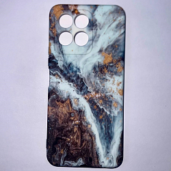 Силиконовый чехол NONAME для Honor X6 с рисунком (вид №5)