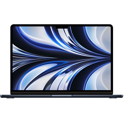 Ноутбук 13.6" Apple MacBook Air 13 (M2 Chip/ 8Gb/ 512Gb/ Apple M2 Graphics) Global, Midnight, c русской клавиатурой