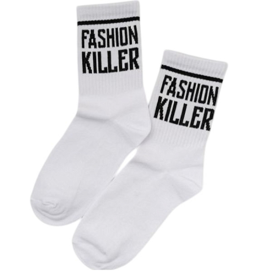 Фэшн носки женские  (комплект 1 пара) (23-25, белый)