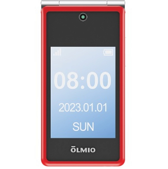 Телефон OlMIO F50 красный