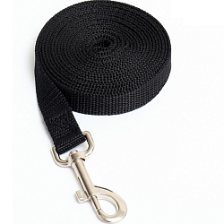 Поводок 3 м х 2 см, чёрный