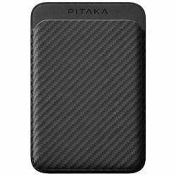 Кошелек для карт Pitaka Magnetic Woven Wallet Black